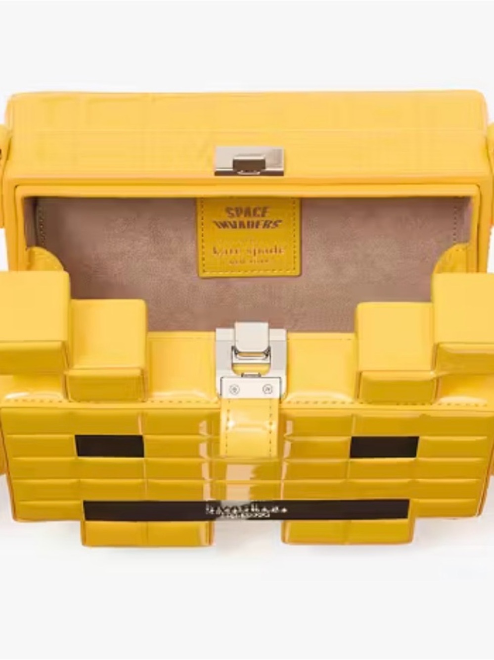 Space Invaders X Kate Spade New York Patent 3d Alien Crossbody - Picture 5 of 12